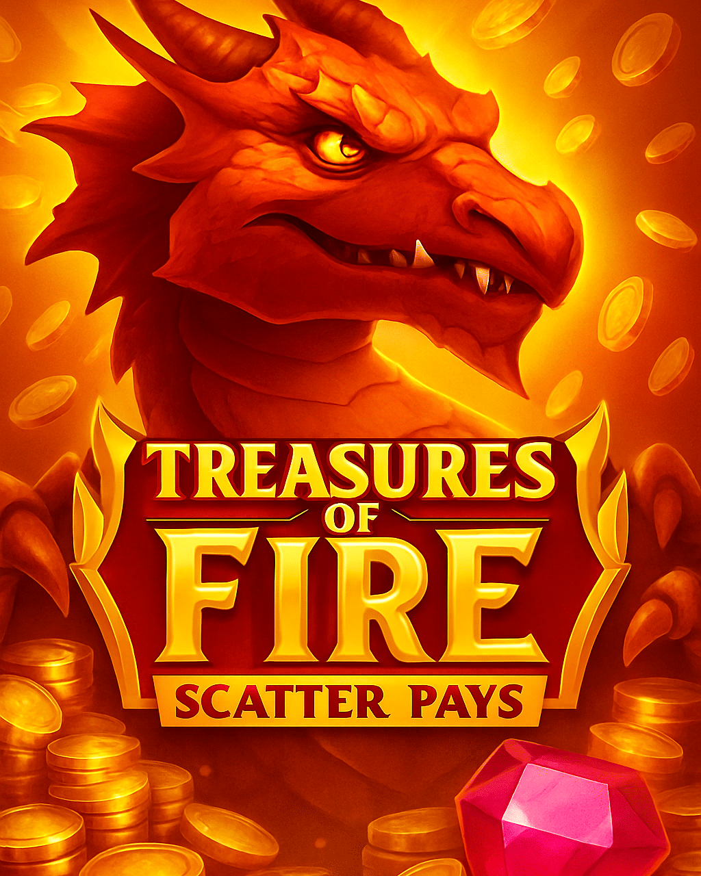 Treasures of Fire: Scatter Pays