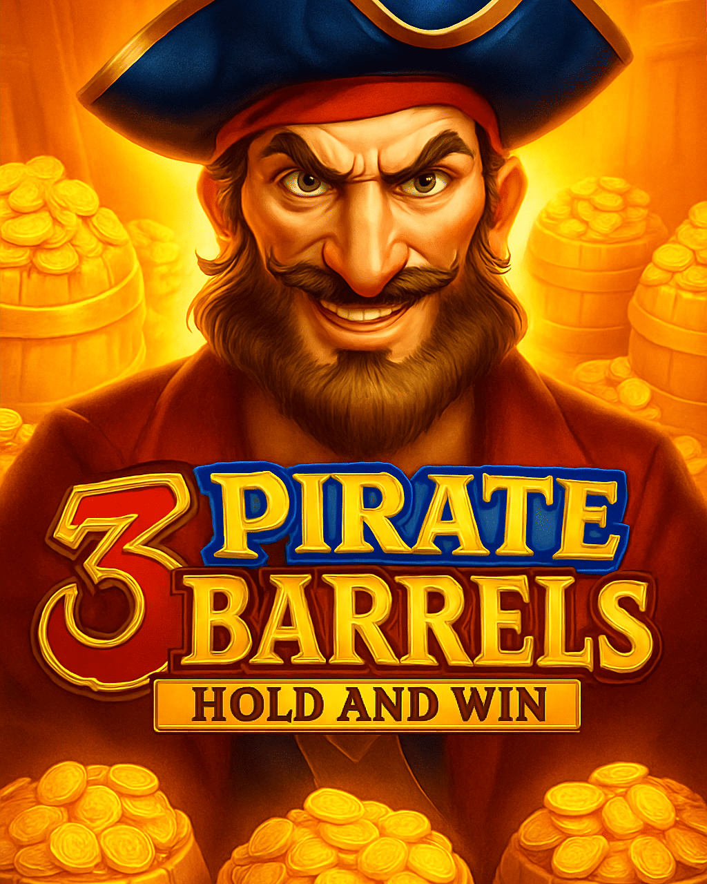3 Pirate Barrels: Hold and Win
