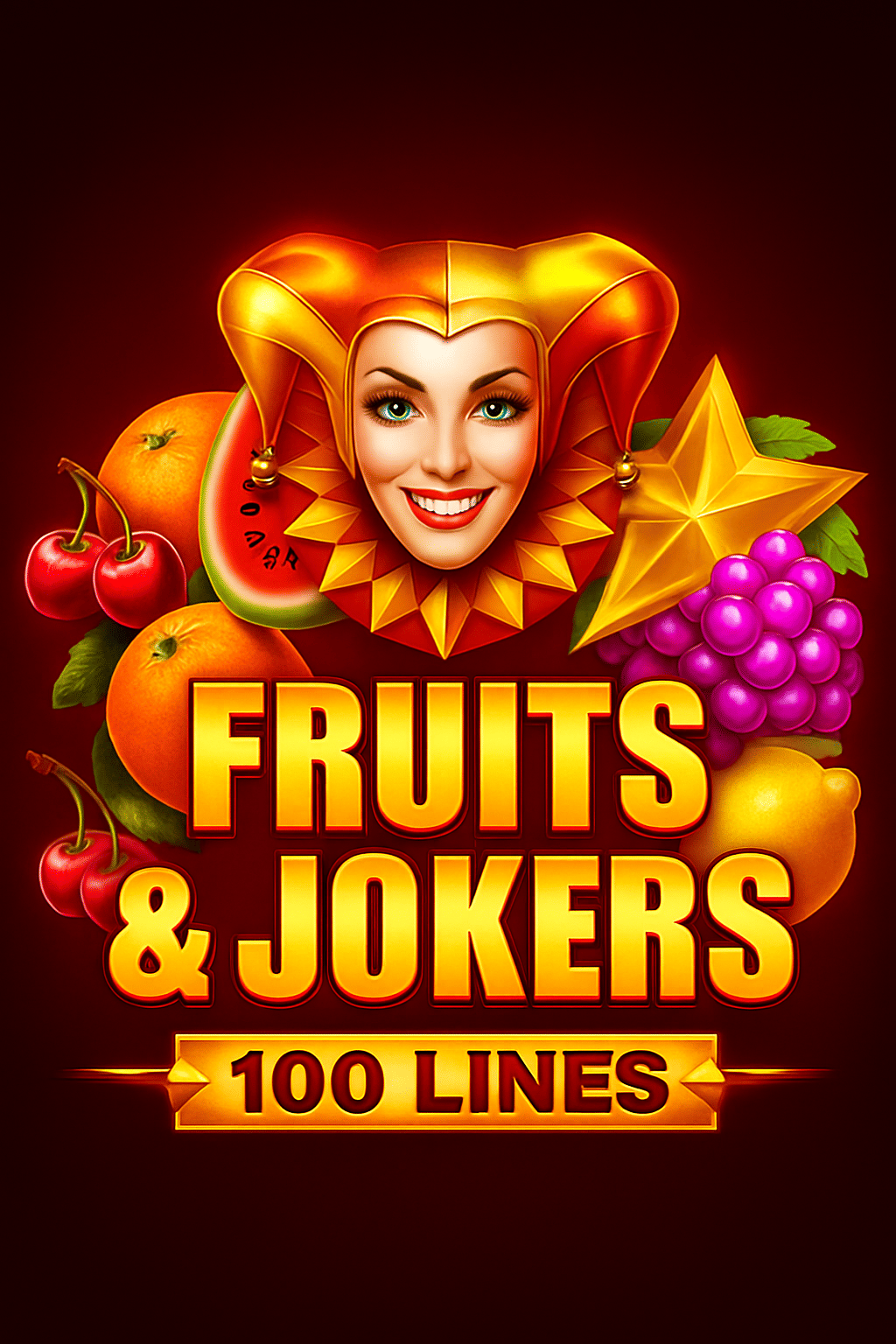 Fruits & Jokers 100 lines