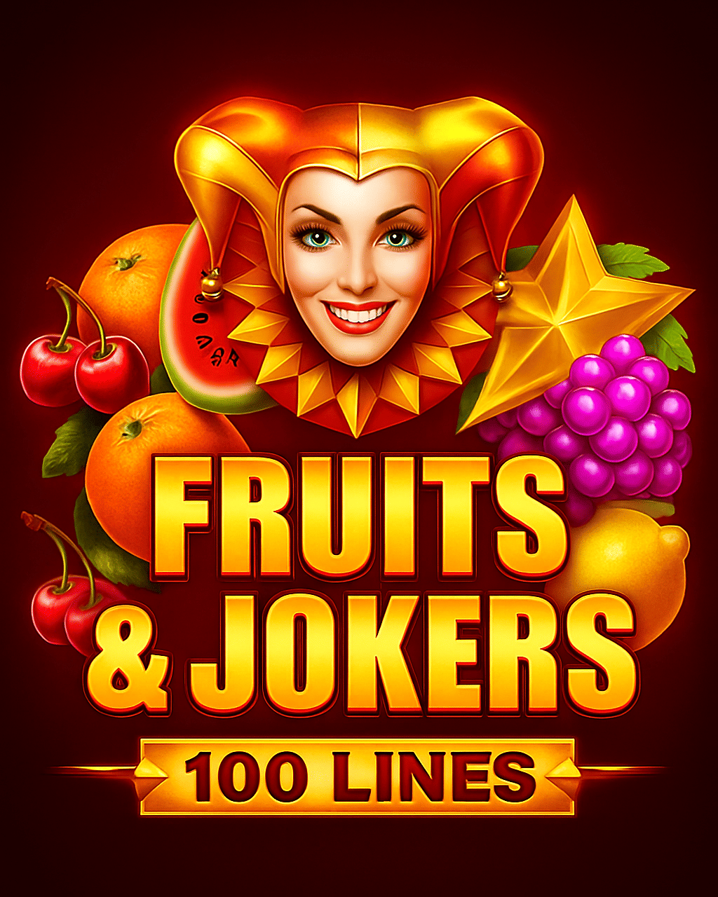 Fruits & Jokers 100 lines