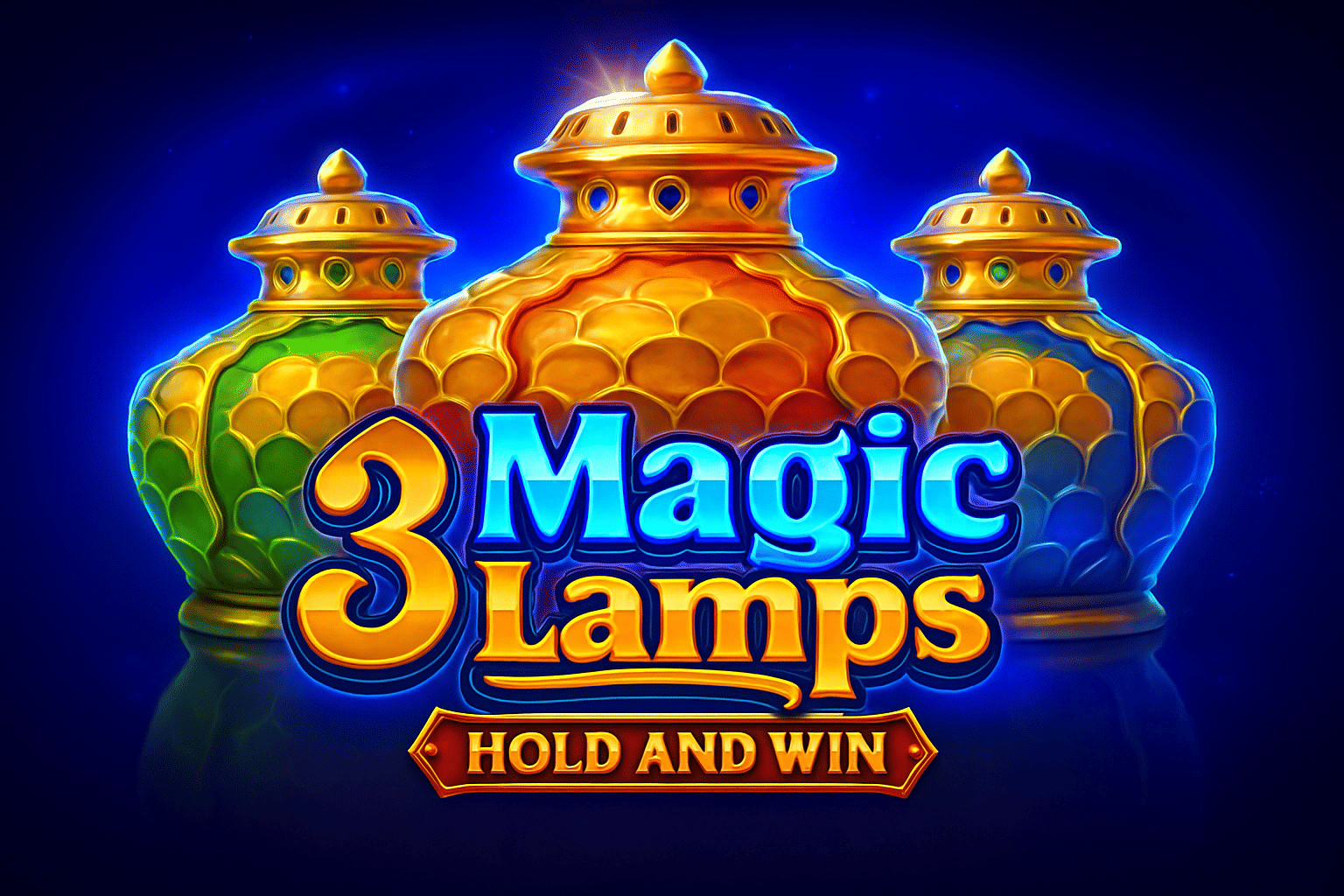 3 Magic Lamps: Hold and Win