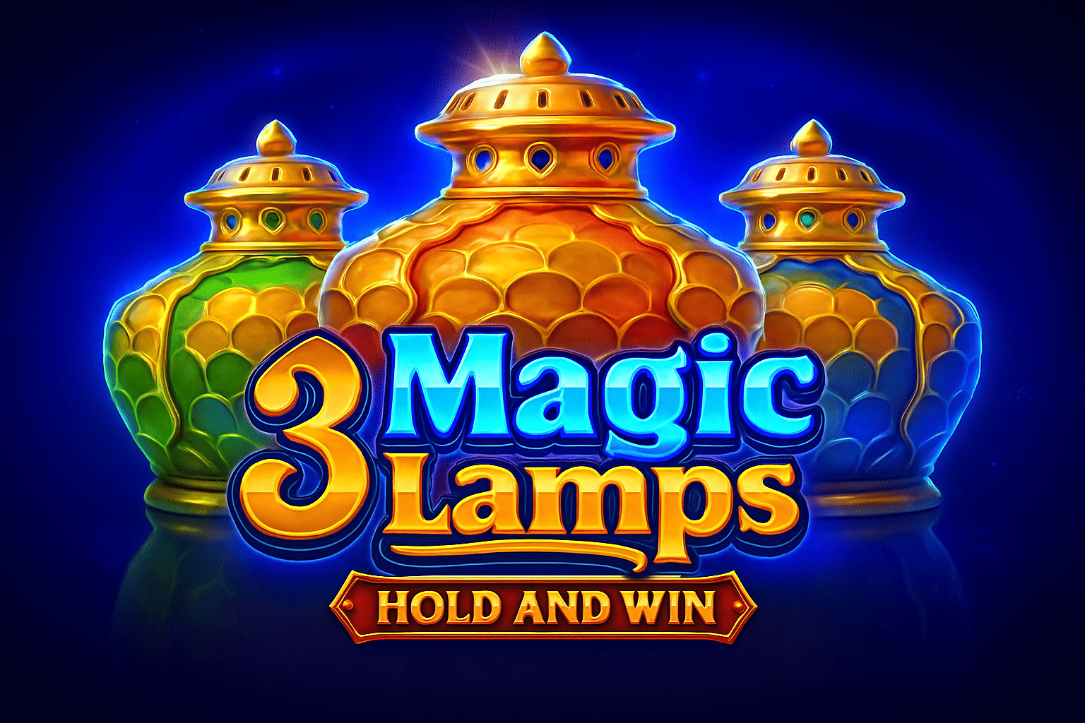 3 Magic Lamps: Hold and Win